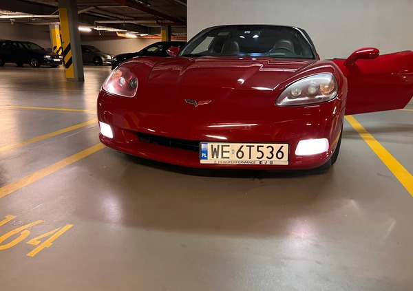 Chevrolet Corvette cena 119900 przebieg: 164154, rok produkcji 2005 z Warszawa małe 326